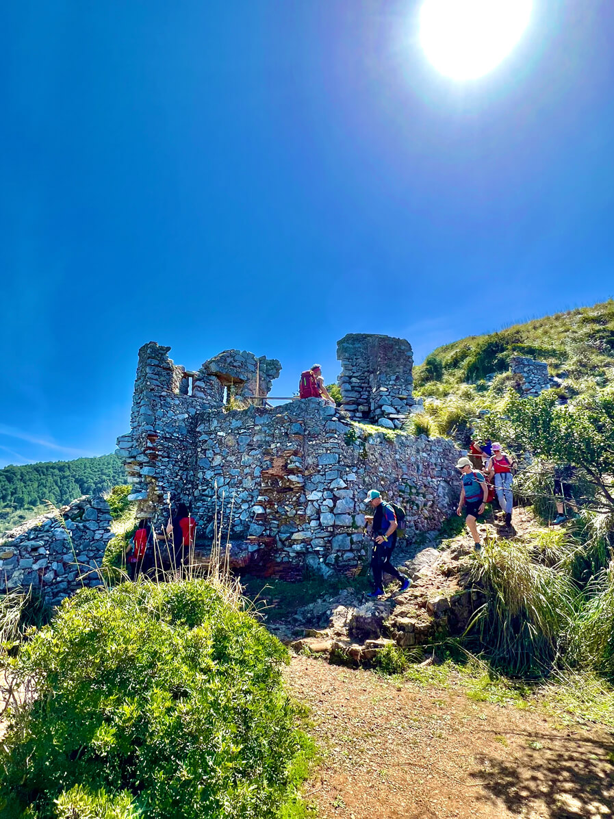 torri trekking Cilento