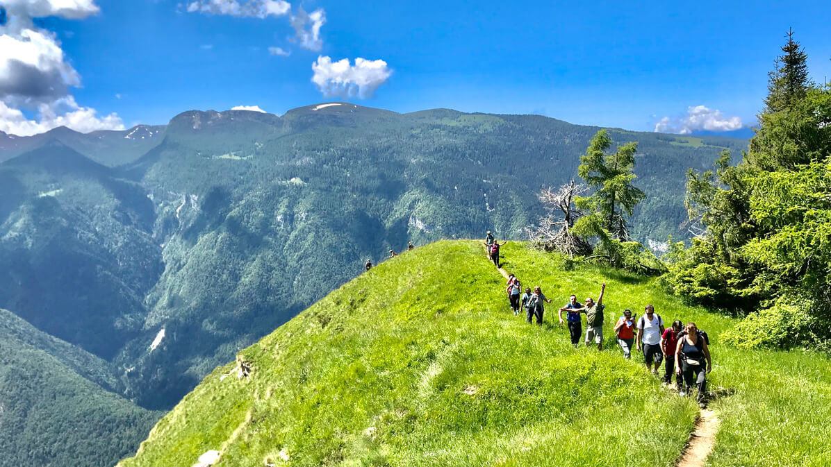 escursione panorama Forra del Lupo